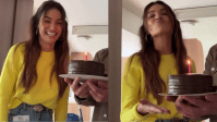Ao lado de filho internado, Patrícia Poeta comemora aniversário no hospital