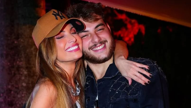 Patrícia Poeta e o filho, Felipe • Reprodução/Instagram