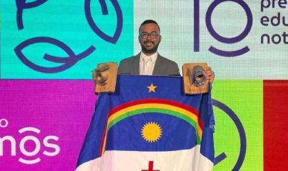 Professor pernambucano vence "Oscar da Educação" com projeto sustentável