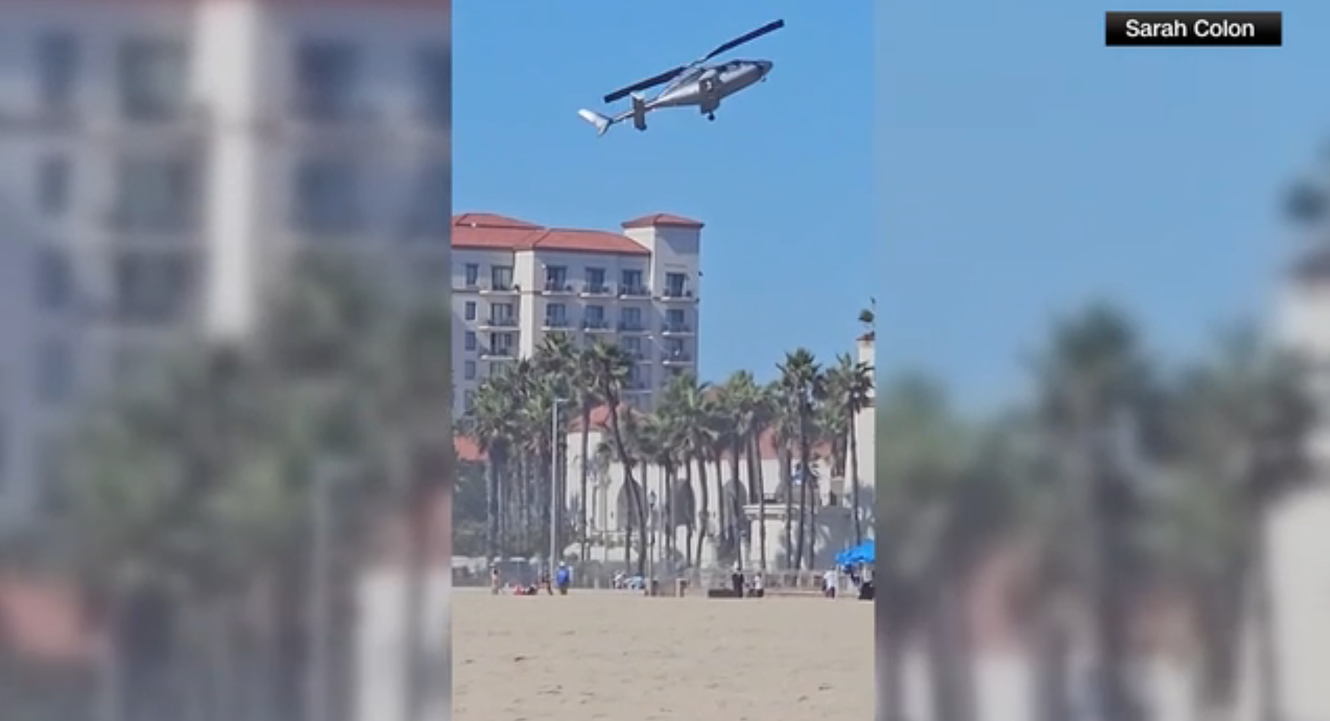Helicóptero cai perto de praia no sul da Califórnia e deixa cinco feridos