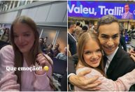 Rafa Justus se emociona com despedida de Tralli do "Jornal Hoje"