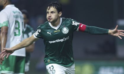 Palmeiras mostra futebol de líder e goleia o Juventude pelo Brasileiro