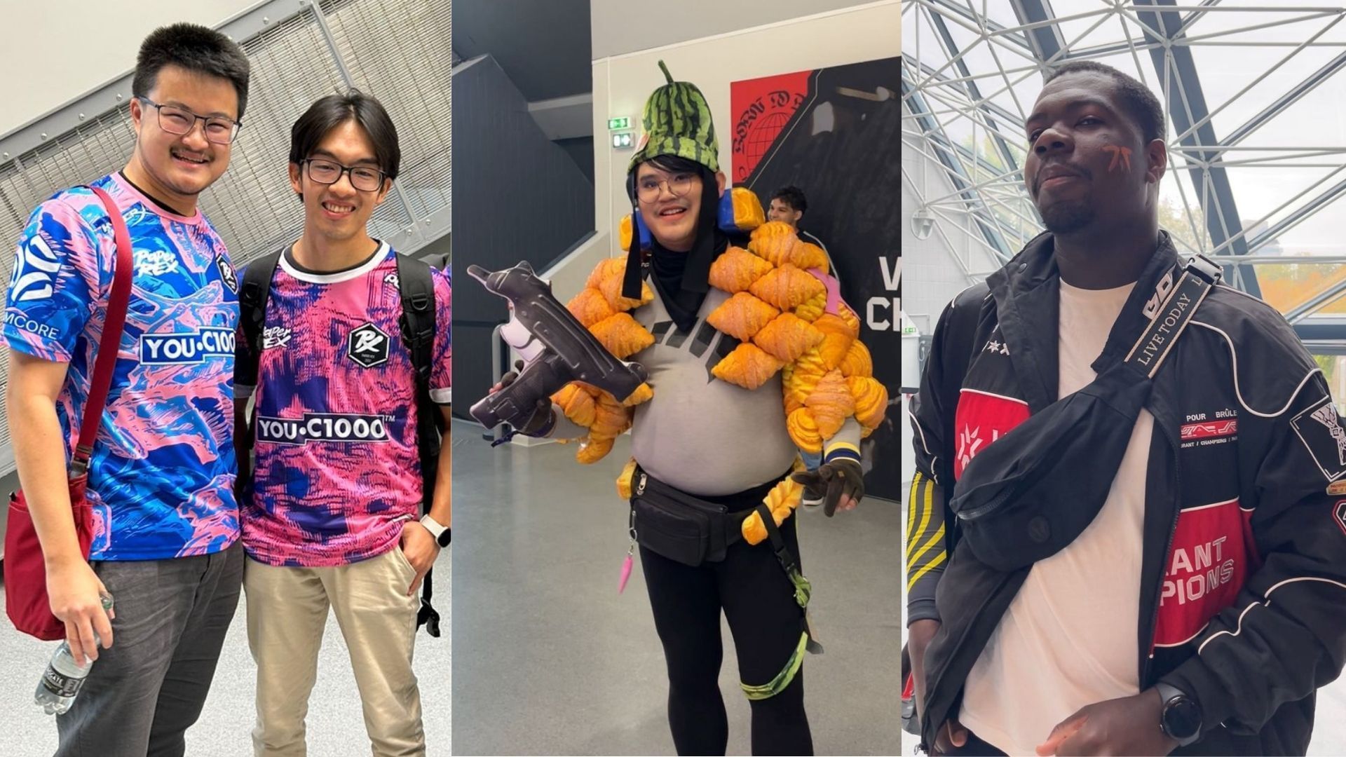Fãs se dividem entre diferentes formas de se vestir no VALORANT Champions em Paris