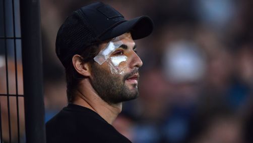 Santiago Sosa, desfalque do Racing contra o Flamengo após sofrer fratura na face no jogo de ida