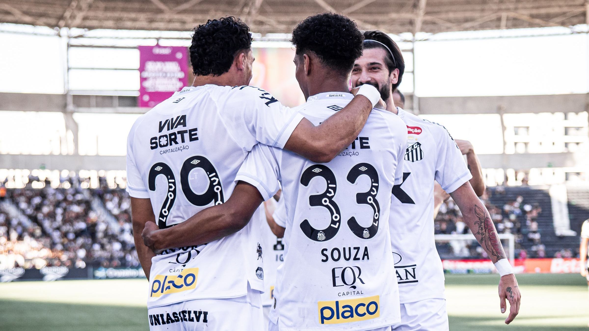 Santos e Botafogo empataram no Nilton Santos pelo Brasileirão