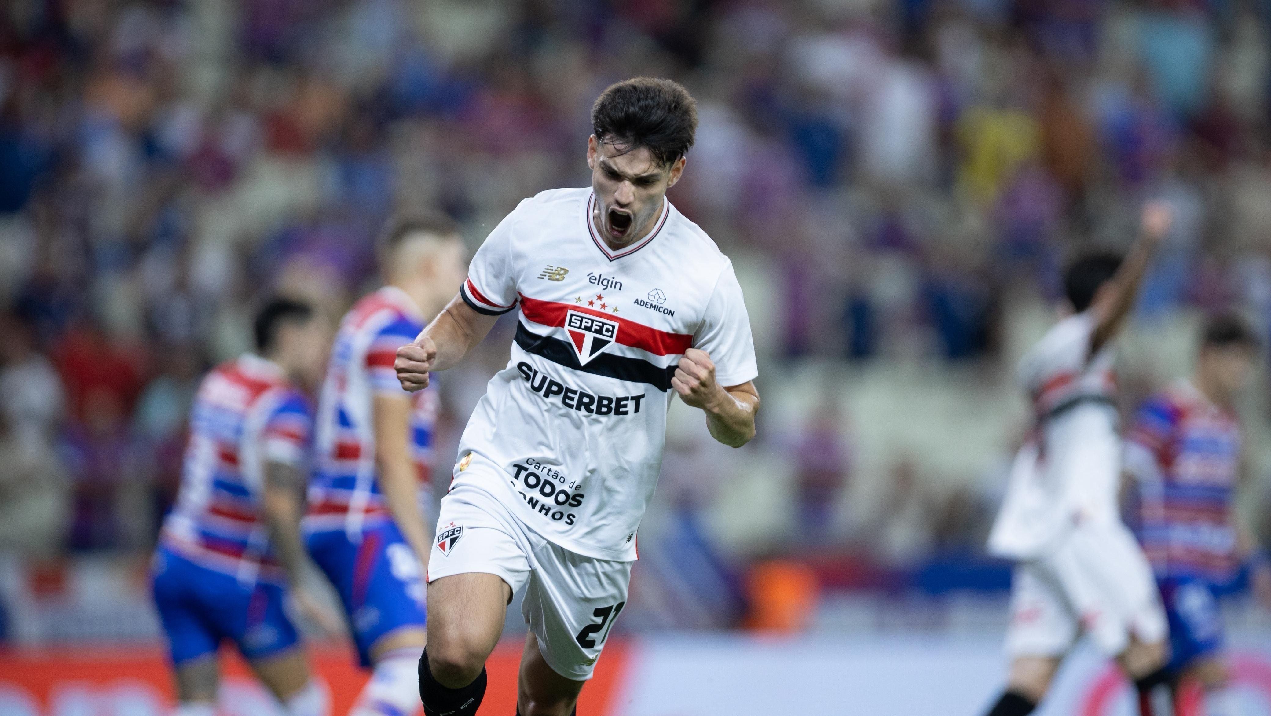 São Paulo venceu o Fortaleza pelo Brasileirão