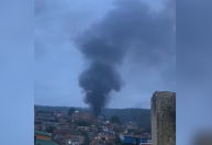 Veja momento em que drone do CV arremessa bomba durante megaoperação no RJ