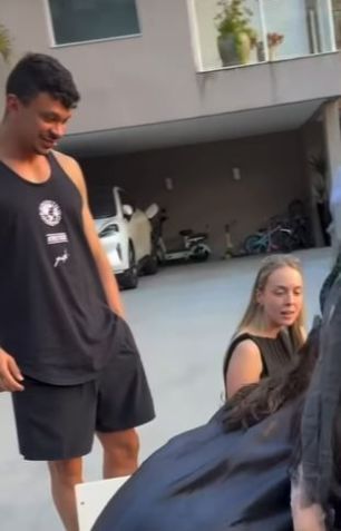 Tata e Cocielo organizaram mesa de doces para os filhos participarem do Halloween • Instagram/Ana Carolina Youssef