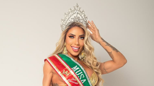 Tati Minerato é a nova musa da Acadêmicos de Grande Rio