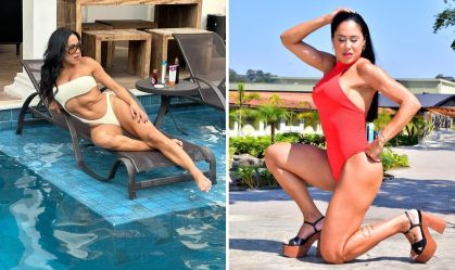 Atriz do "Teste de Fidelidade" jejua por 30 horas e passa mal em treino