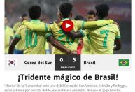 Jornais estrangeiros exaltam "jogo bonito" da Seleção Brasileira em goleada