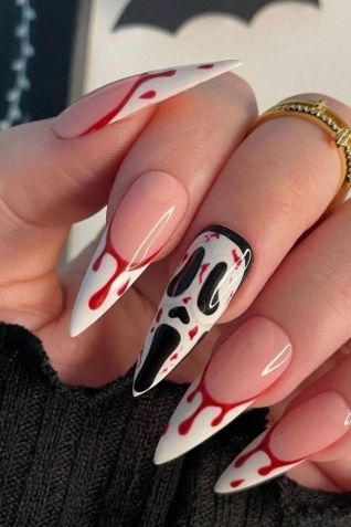 Unha com pânico • Reprodução/Pinterest