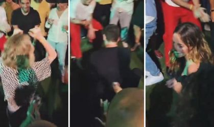 Elenco de "Vale Tudo" se esbalda em festa de despedida da novela