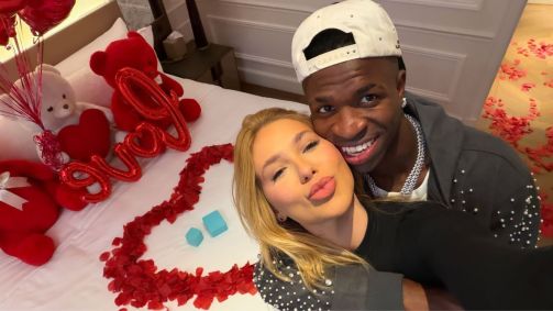 Vini Jr. e Virginia assumem namoro