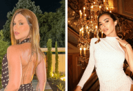 Virginia posa com esposa de Éder Militão após suposto encontro com Vini Jr.