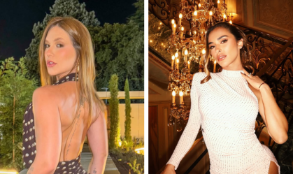 Virginia posa com esposa de Éder Militão após suposto encontro com Vini Jr.