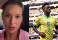 Virginia lamenta derrota de Vini Jr. pela Seleção: "Sem comentários"