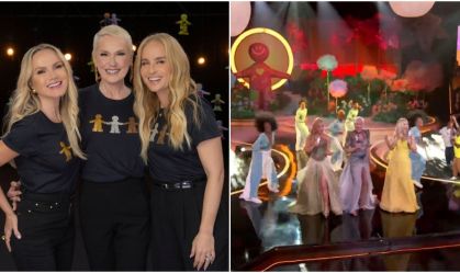Xuxa, Eliana e Angélica cantam "Lua de Cristal" no "Criança Esperança"