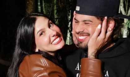 Zé Felipe brinca sobre pés de Ana Castela e cita fetiche: "Só eu vou ver"