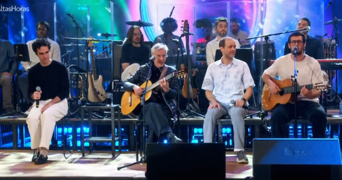 Caetano Veloso fala de filhos 