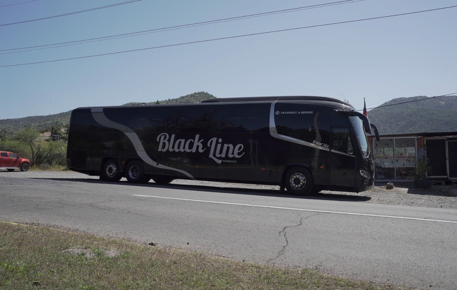 Chassi do Mercedes O 500 é fabricado em São Bernardo do Campo (SP) • Divulgação