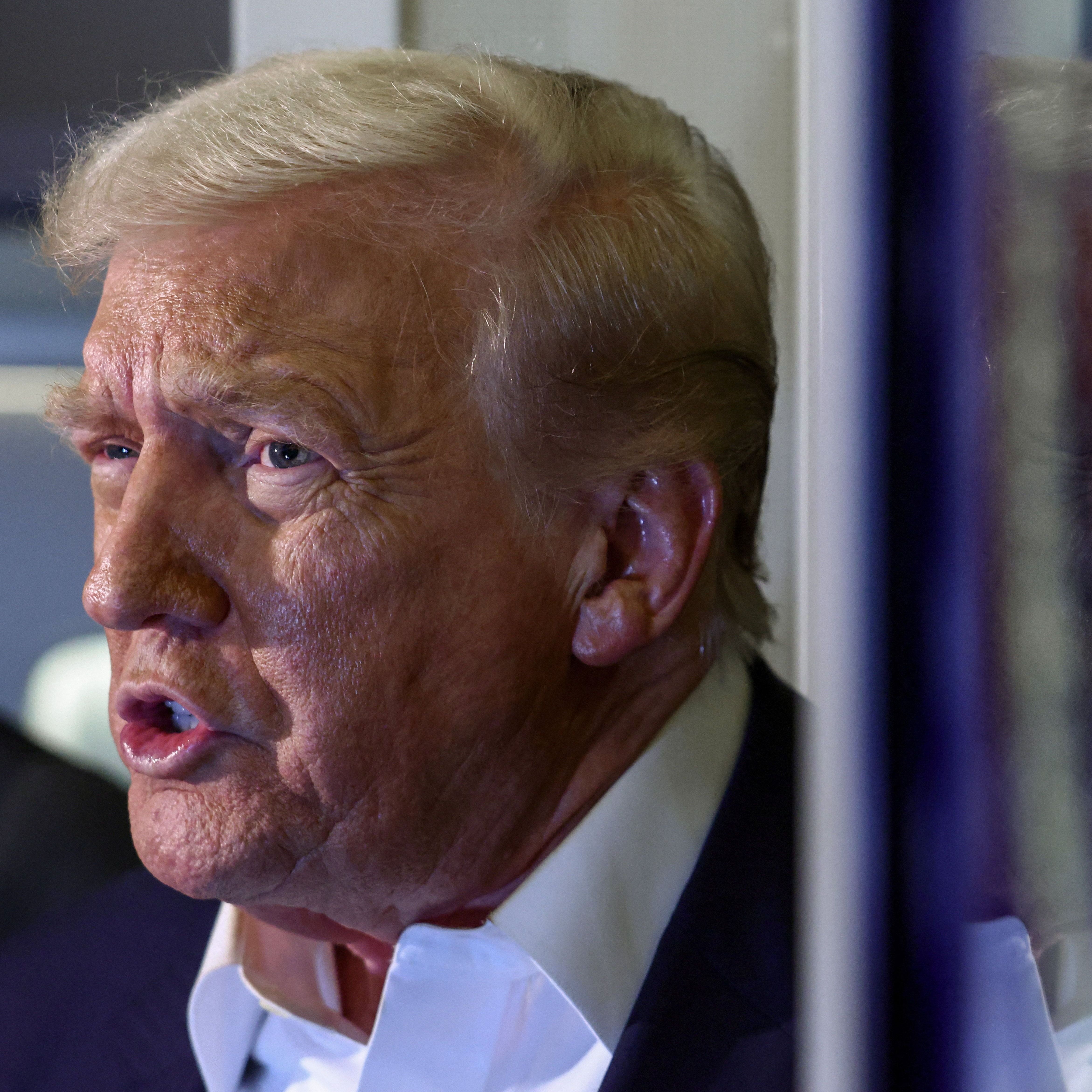 O presidente dos EUA, Donald Trump • Reprodução CNN Brasil