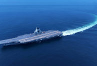 Novo porta-aviões da China entra em ação em meio à competição naval com EUA