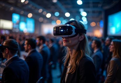 pessoas-usado-´0culos de-realidade-virtual-e-computadores