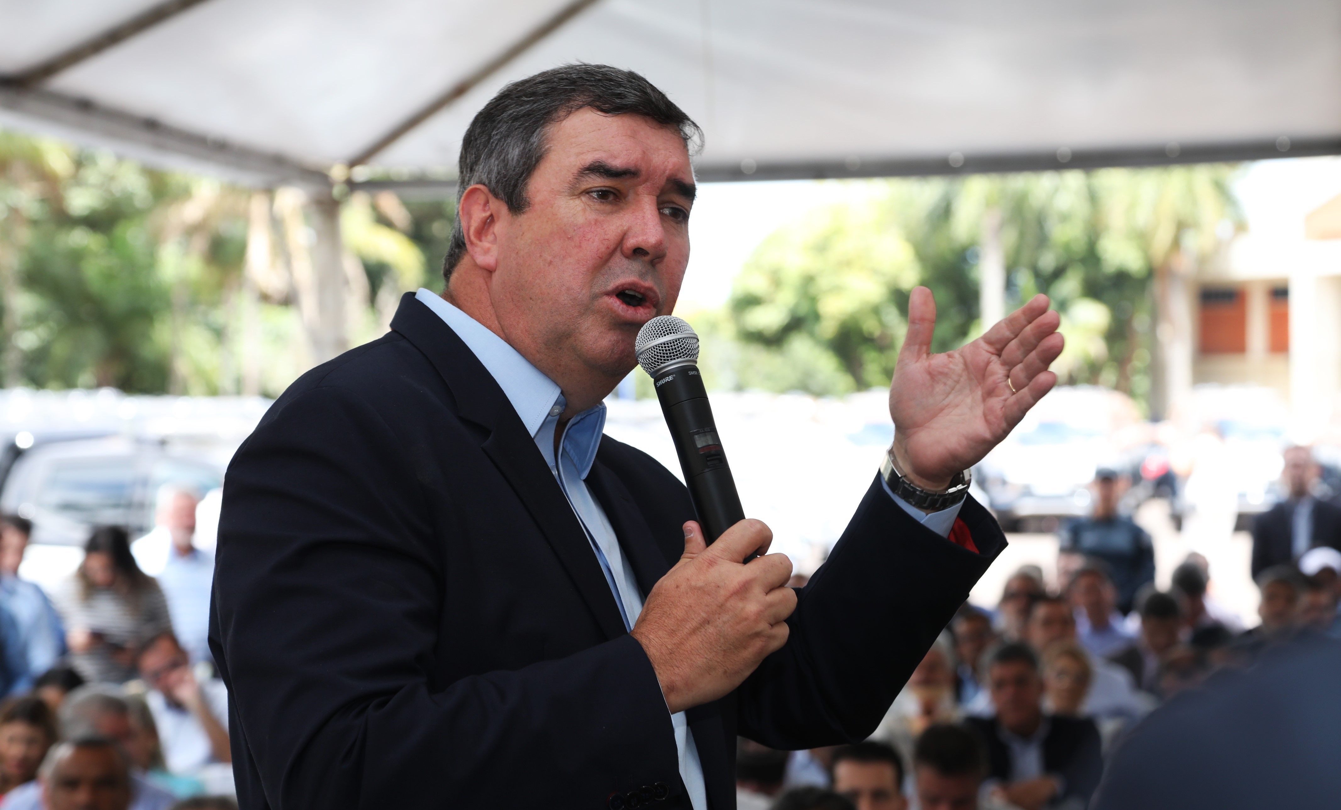 Solenidade de entrega de 77 viaturas para a PM, PC e Coordenadoria Geral de Perícias