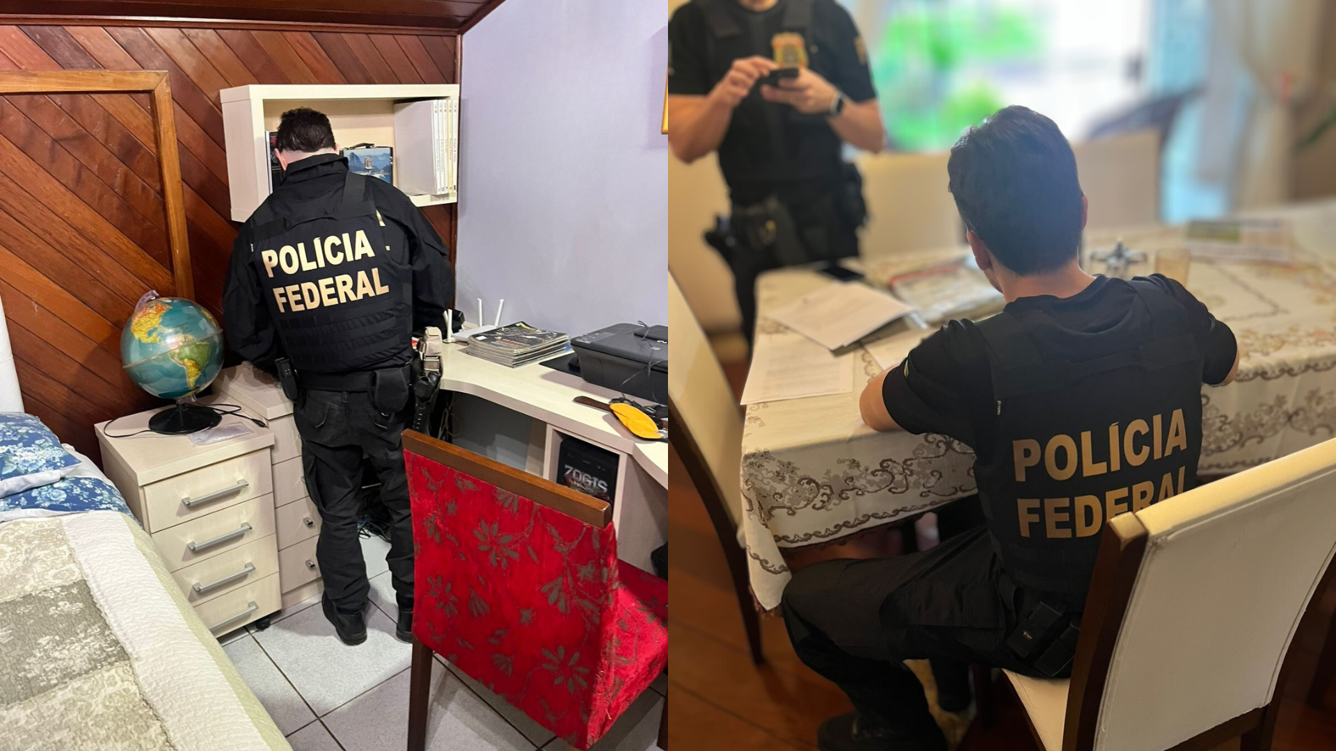 Na ação, foram executados dois mandados de busca e apreensão e um mandado de busca pessoal na cidade de Lajeado, no Rio Grande do Sul.
