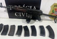 Homem é preso com arsenal de guerra em casa no litoral de SP