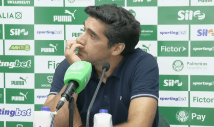 Palmeiras: Repórter confunde e chama “Abel Santana” e “Telê Ferreira”