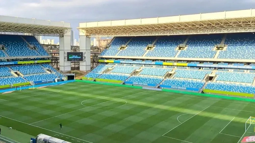 Arena Pantanal, em Cuiabá, será palco de Cuiabá x Criciúma, pela Série B