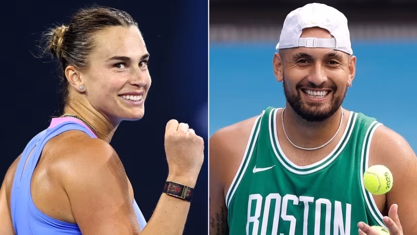 Aryna Sabalenka e Nick Kyrgios