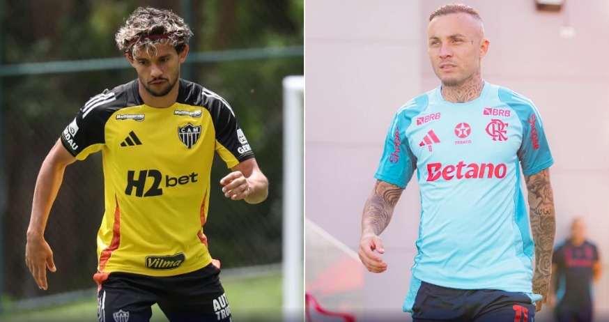 Atlético-MG e Flamengo se enfrentam na Arena MRV