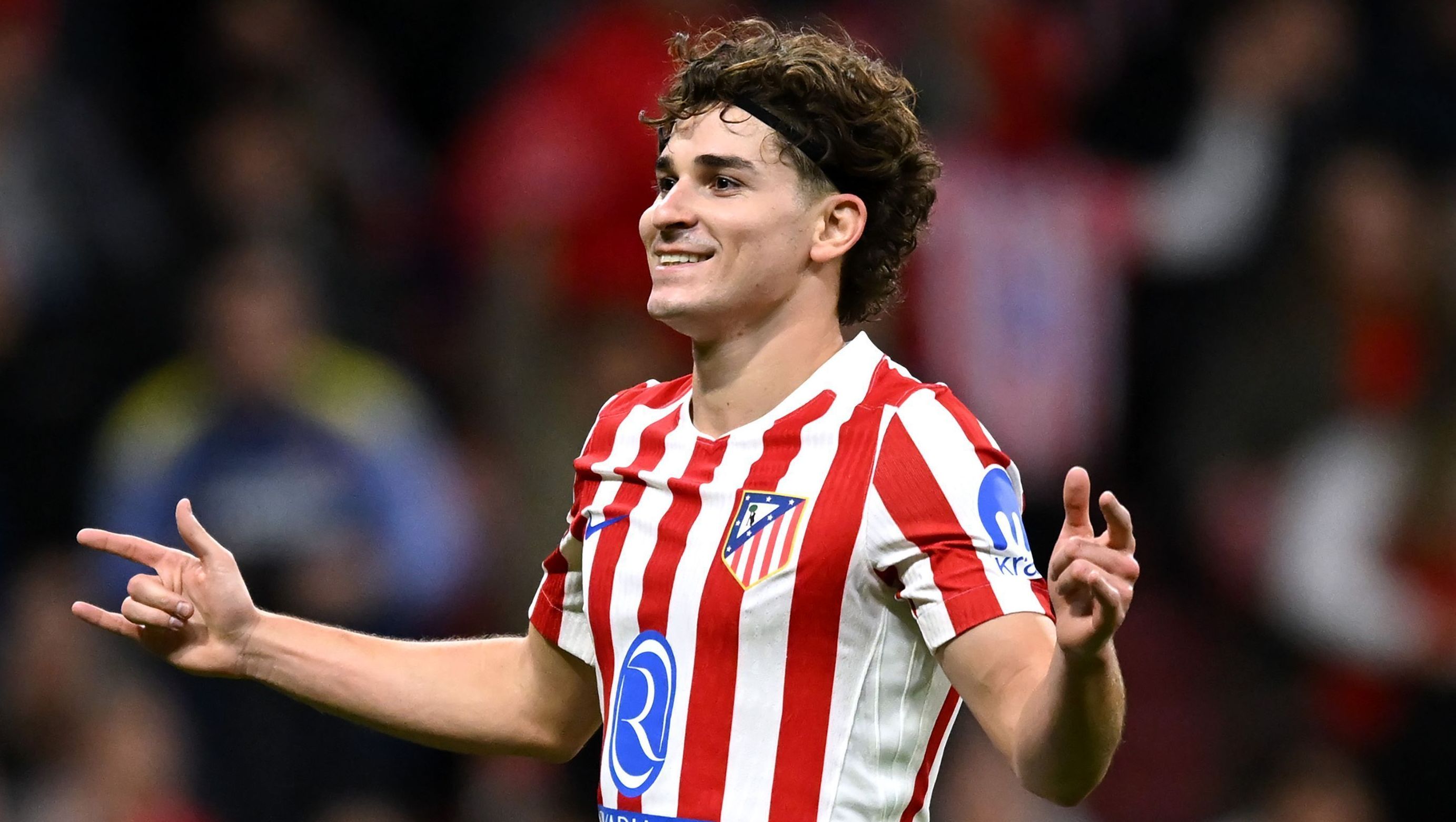 Julian Alvarez fez um dos gols do Atlético de Madrid contra o Union