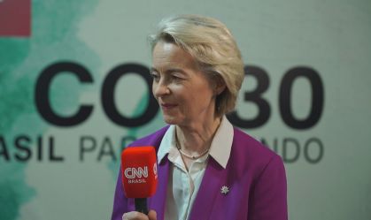Von der Leyen à CNN: Estou confiante com acordo UE-Mercosul em dezembro