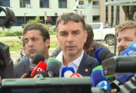 Bolsonaro pediu esforço junto a Hugo e Alcolumbre por anistia, diz Flávio