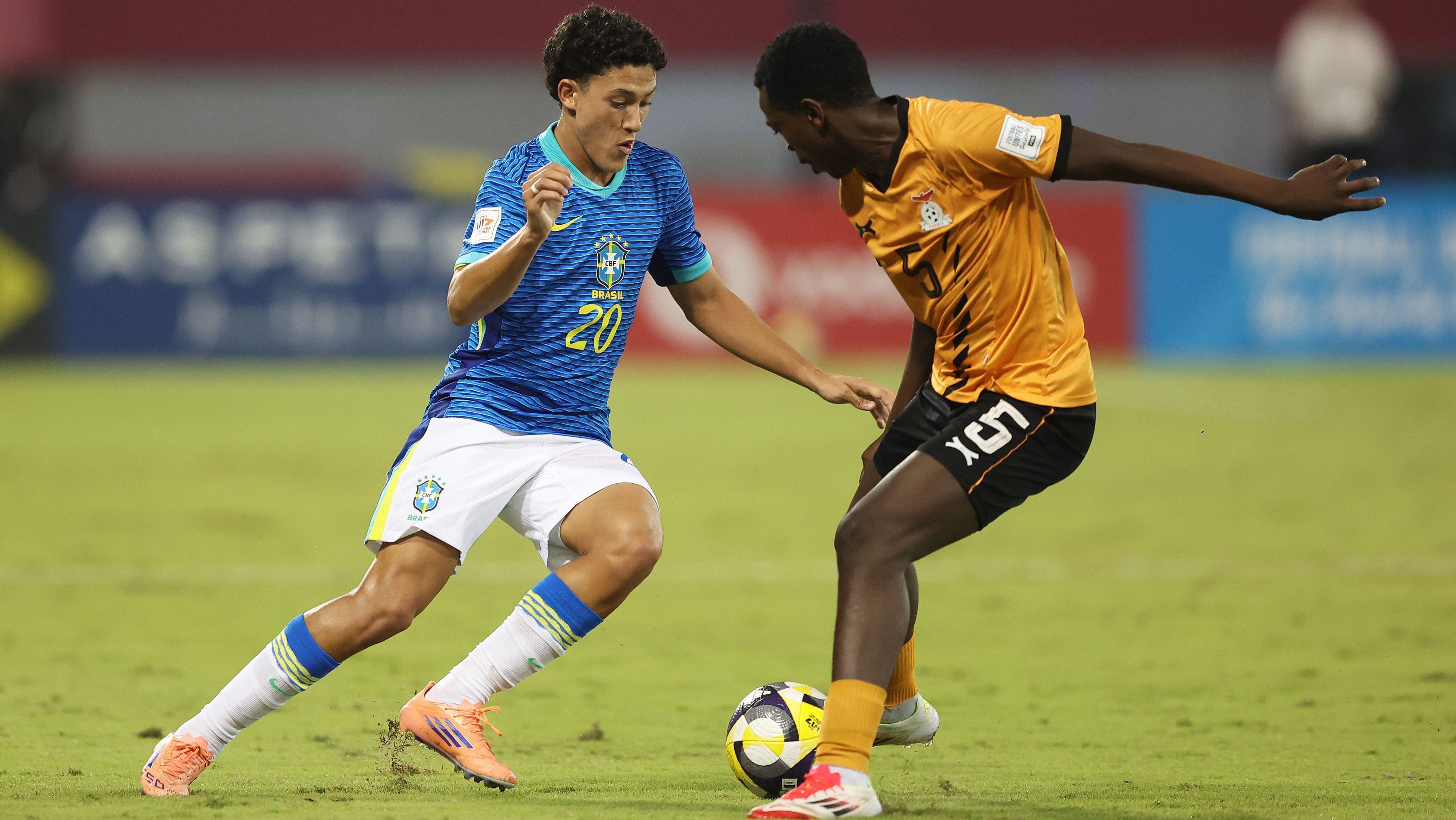 Seleção Brasileira empatou com Zâmbia no Mundial Sub-17