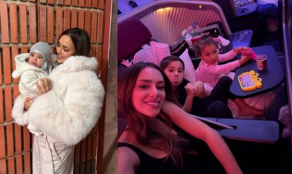 Bruna Biancardi mostra viagem com as filhas em Barcelona; veja fotos