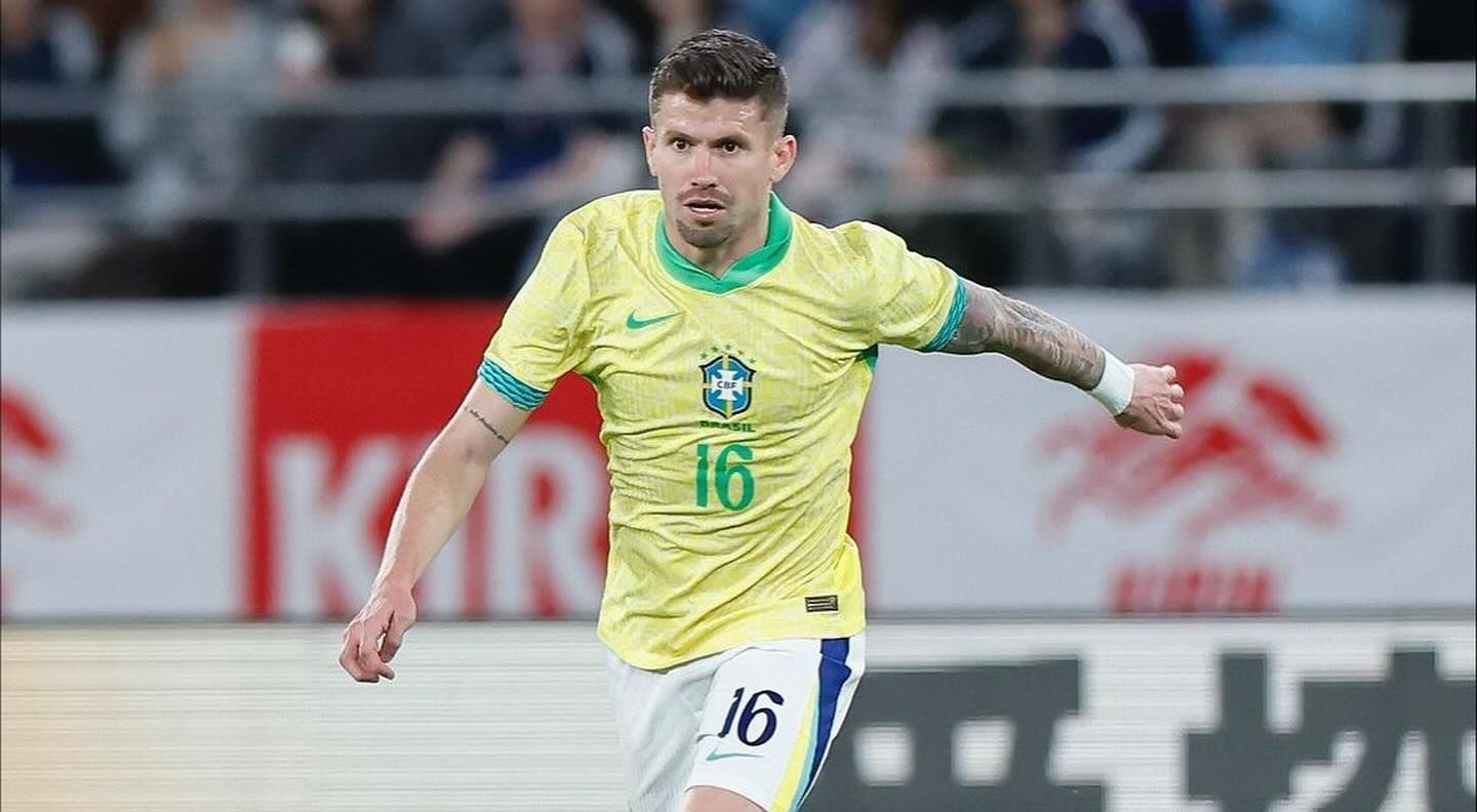 Caio Henrique, lateral da Seleção Brasileira