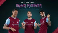 Com Paquetá como modelo, West Ham e Iron Maiden lançam camisa comemorativa