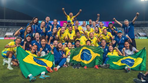 Seleção Brasileira Feminina Sub-17 está na semifinal