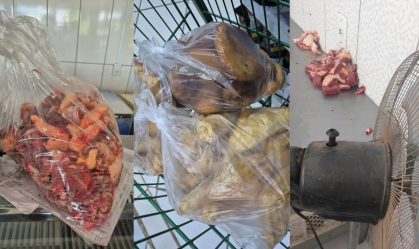 Carne vencida há três anos é apreendida em freezer de supermercado do RS