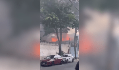 Incêndio fábrica