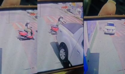 Vídeo: Mulher morre atropelada por caminhonete desgovernada em MG