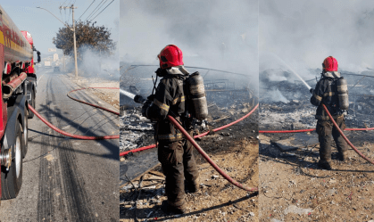 Galpão que pegou fogo e soltou fumaça tóxica está irregular, diz prefeitura