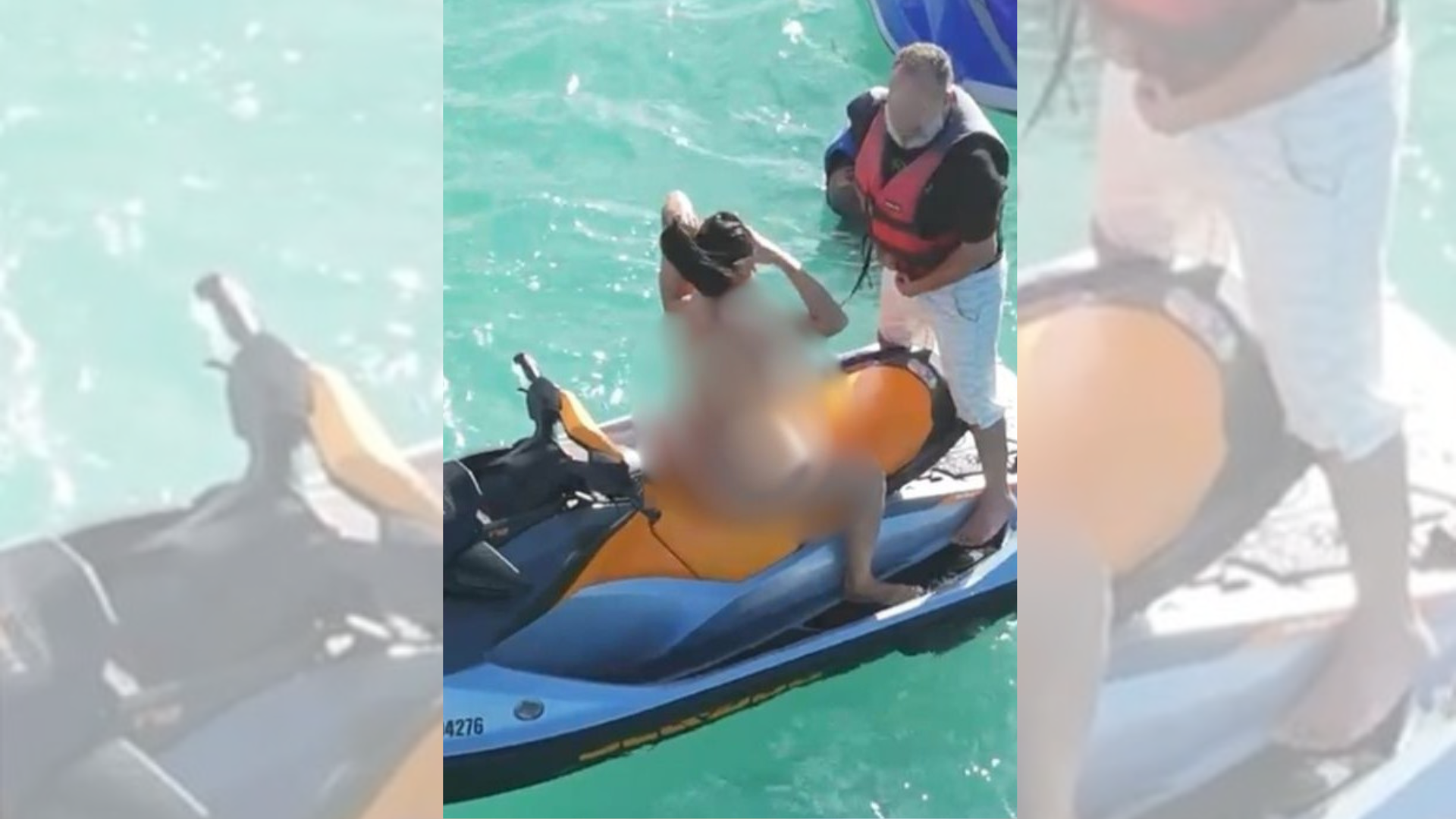 Vídeo de sexo explícito em jet ski viralizou nas redes sociais