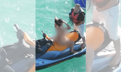 MP investiga vídeo pornô gravado em jet ski no mar de Maragogi, em Alagoas