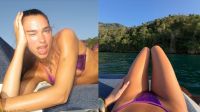 Dua Lipa ganha marquinha de sol no Rio e mostra resultado: "Jeito carioca"